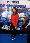 Amsterdam 18 maart 2017 
premiere Smurfen in  Pathe Arena. Margot Hanekamp