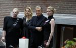 Amsterdam 8 maart 2017
Voque 5 jaar. Op de cover staan Doutzen Kroes en Lara Stone. Mario Testino is de fotograaf . Hoofdredaktrice Karin Swerink is ook aanwezig in het conservatorium hotel.