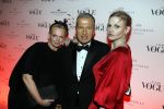Amsterdam 9 maart 2017 
5 njaar Voque. Feest / diner in rijksmuseum en feest in the Duchess. Karin Swerink Mario Testino en Lara Stone
