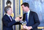Den Haag Amsterdam 27- 30 maart 2017
Koning Willem Alexander en Koningin Maxima ontvangen de president van Argentinie Mauricio Macri en zijn vrouw Juliana Awada. Mark Rutte