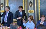 Den Haag Amsterdam 27- 30 maart 2017
Koning Willem Alexander en Koningin Maxima ontvangen de president van Argentinie Mauricio Macri en zijn vrouw Juliana Awada. Mark Rutte