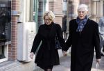 Amsterdam 9 maart 2017
Martine Bijl en Berend Boudewijn kwamen naar de afscheidsdienst van Guus Verstraete in het nieuwe de la mar.