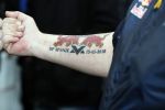 Amsterdam  18 maart 2017
Max Verstappen fans trotseren de regen en komen naar een fandag bij Hornbach