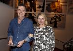 Amsterdam 18 maart 2017 
Premiere Gare de Lyon in het nieuwe de la mar theater. Maya Vandenbroecke met partner