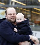 Amsterdam 2 maart 2017
Menno Kohler met zijn zoontje