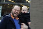 Amsterdam 2 maart 2017
Menno Kohler met zijn zoontje