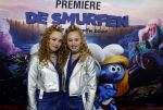 Amsterdam 18 maart 2017 
premiere Smurfen in  Pathe Arena. Mylene en Rosanne