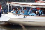 Amsterdam 28 maart 2017 
Het Nederlands elftal gaat varen door de grachten van Amsterdam. oa Arjen Robben Wesley Sneijder Matthijs v d Ligt Daley Blind Frans Hoek Fred Grim Luuk de Jong Jeroen Zoet ea