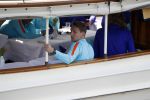 Amsterdam 28 maart 2017 
Het Nederlands elftal gaat varen door de grachten van Amsterdam. oa Arjen Robben Wesley Sneijder Matthijs v d Ligt Daley Blind Frans Hoek Fred Grim Luuk de Jong Jeroen Zoet ea
