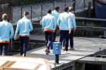 Amsterdam 28 maart 2017 
Het Nederlands elftal gaat varen door de grachten van Amsterdam. oa Arjen Robben Wesley Sneijder Matthijs v d Ligt Daley Blind Frans Hoek Fred Grim Luuk de Jong Jeroen Zoet ea