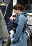 Amsterdam 19 maart 2017
Oscar Aerts met zijn vriendin en hun baby in amsterdam.