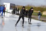 Biddinghuizen 5 maart 2017
De hollandse 100 op de ijsbaan in Biddinghuizen georganiseerd door Prins Bernhard. Patrick Kluivert met Rossana Kluivert Shane Nino en Demi