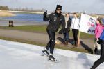 Biddinghuizen 5 maart 2017
De hollandse 100 op de ijsbaan in Biddinghuizen georganiseerd door Prins Bernhard. Patrick Kluivert met Rossana Kluivert Shane Nino en Demi