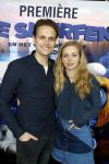 Amsterdam 18 maart 2017 
premiere Smurfen in  Pathe Arena. Pip Pellens en Pim Wessels