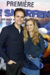 Amsterdam 18 maart 2017 
premiere Smurfen in  Pathe Arena. Pip Pellens en Pim Wessels