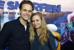Amsterdam 18 maart 2017 
premiere Smurfen in  Pathe Arena. Pip Pellens en Pim Wessels