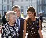 Den Haag Amsterdam 27- 30 maart 2017
Koning Willem Alexander en Koningin Maxima ontvangen de president van Argentinie Mauricio Macri en zijn vrouw Juliana Awada. Prinses Beatrix