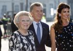 Den Haag Amsterdam 27- 30 maart 2017
Koning Willem Alexander en Koningin Maxima ontvangen de president van Argentinie Mauricio Macri en zijn vrouw Juliana Awada. Prinses Beatrix