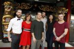 Amsterdam 30 maart 2017
Presentatie Peking express in drijvend chinees restaurant met Rik v d Westelaken als presentator.
 (VLNR) August, Awatef, Rik van de Westelaken, Hicham, Siham en Frank
