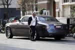 Amsterdam 23 maart 2017  
Ronnie Rosenbaum in zijn Rolls Royce in amsterdam zuid
