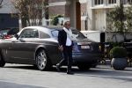 Amsterdam 23 maart 2017  
Ronnie Rosenbaum in zijn Rolls Royce in amsterdam zuid