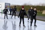 Biddinghuizen 5 maart 2017
De hollandse 100 op de ijsbaan in Biddinghuizen georganiseerd door Prins Bernhard. Patrick Kluivert met Rossana Kluivert Shane Nino en Demi