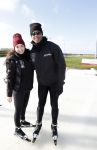 Biddinghuizen 5 maart 2017
De hollandse 100 op de ijsbaan in Biddinghuizen georganiseerd door Prins Bernhard. Patrick Kluivert met Rossana Kluivert Shane Nino en Demi
