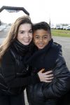 Biddinghuizen 5 maart 2017
De hollandse 100 op de ijsbaan in Biddinghuizen georganiseerd door Prins Bernhard. Patrick Kluivert met Rossana Kluivert Shane Nino en Demi