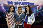 Amsterdam 18 maart 2017 
premiere Smurfen in  Pathe Arena. sarah en Julia