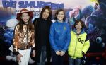 Amsterdam 18 maart 2017 
premiere Smurfen in  Pathe Arena. Selena Visser met kinderen