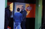 Hilversum 6 maart 2017
Sybrand Niessen rookt sigaret bij studio omroep Max