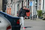 Amsterdam 15 maart 2017 
Thijs Romer op straat in Amsterdam