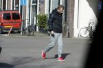 Amsterdam 15 maart 2017 
Thijs Romer op straat in Amsterdam