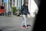 Amsterdam 15 maart 2017 
Thijs Romer op straat in Amsterdam