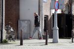 Amsterdam 15 maart 2017 
Thijs Romer op straat in Amsterdam