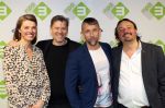 Hilversum, 6 Maart 217
PremiÃ¨re van de Telefilms 2017
Waldemar Torenstra Erik v d Hoff Philip Delmaar (secenarist) Joerien v Nes (Regisseur)