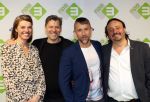 Hilversum, 6 Maart 217
PremiÃ¨re van de Telefilms 2017
Waldemar Torenstra Erik v d Hoff Philip Delmaar (secenarist) Joerien v Nes (Regisseur)