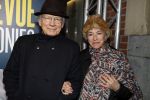 Amsterdam 19 maart 2018
Premiere Alex Klaasen in delamar theater. Alexandra Radius met man Han Ebbelaar