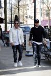 Amsterdam 14 maart 2018 
Andre Hazes jr  (met trouwring vader en ketting vader) op de cornelis schuytstraat .
Andre met zijn neef PA chauffeur en beste vriend Djarno Hofland