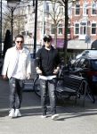 Amsterdam 14 maart 2018 
Andre Hazes jr  (met trouwring vader en ketting vader) op de cornelis schuytstraat .
Andre met zijn neef PA chauffeur en beste vriend Djarno Hofland