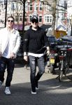 Amsterdam 14 maart 2018 
Andre Hazes jr  (met trouwring vader en ketting vader) op de cornelis schuytstraat .
Andre met zijn neef PA chauffeur en beste vriend Djarno Hofland