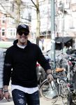 Amsterdam 14 maart 2018 
Andre Hazes jr  (met trouwring vader en ketting vader) op de cornelis schuytstraat