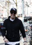 Amsterdam 14 maart 2018 
Andre Hazes jr  (met trouwring vader en ketting vader) op de cornelis schuytstraat