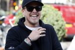 Amsterdam 14 maart 2018 
Andre Hazes jr  (met trouwring vader en ketting vader) op de cornelis schuytstraat