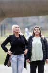 Den Haag 24 maart 2018
Barbie (Samantha de Jong) met haar kinderen Angelina en Milano en twee vriendinnen in een speeltuin.