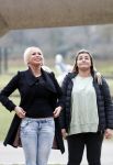 Den Haag 24 maart 2018
Barbie (Samantha de Jong) met haar kinderen Angelina en Milano en twee vriendinnen in een speeltuin.