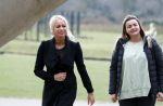Den Haag 24 maart 2018
Barbie (Samantha de Jong) met haar kinderen Angelina en Milano en twee vriendinnen in een speeltuin.