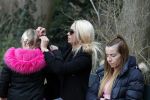 Den Haag 24 maart 2018
Barbie (Samantha de Jong) met haar kinderen Angelina en Milano en twee vriendinnen in een speeltuin.
