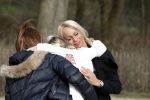 Den Haag 24 maart 2018
Barbie (Samantha de Jong) met haar kinderen Angelina en Milano en twee vriendinnen in een speeltuin.