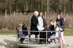 Den Haag 24 maart 2018
Barbie (Samantha de Jong) met haar kinderen Angelina en Milano en twee vriendinnen in een speeltuin.